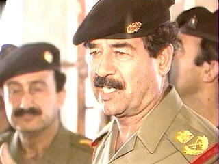 Saddam Hussein footage