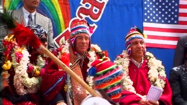 Dancing with Evo Morales