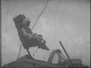 Thru Canopy Ejection Seat Trials