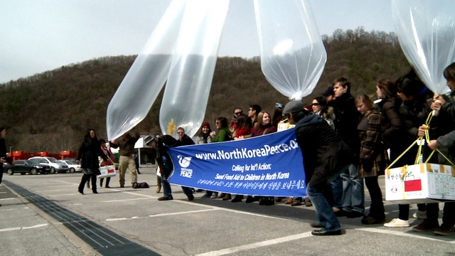Balloons for Pyongyang