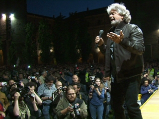 Beppe Grillo and the Five Stars Political Movement