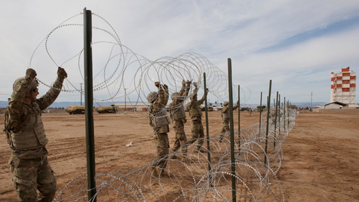 Straddling The Border