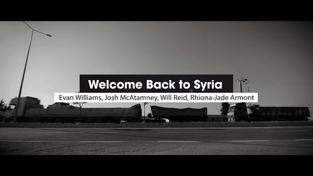 Welcome Back to Syria